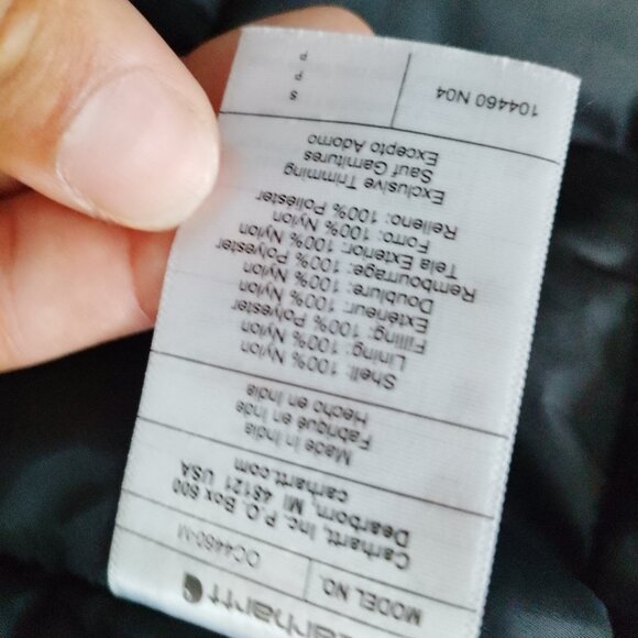 Carhartt Yukon extremes full swing insulated coat size men's small - Picture 4 of 8